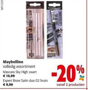 Colruyt Maybelline aanbieding