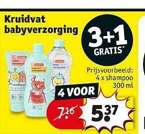 Kruidvat Kruidvat Babyverzorging aanbieding