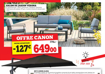 Dema Salon de jardin verona aanbieding
