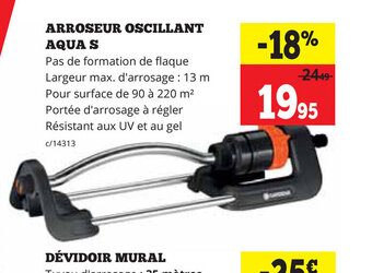 Arroseur oscillant aqua S