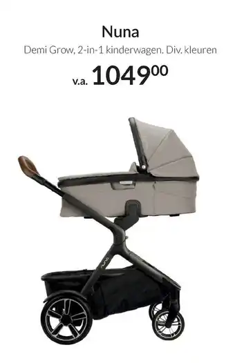 Nuna Demi Grow, 2-in-1 kinderwagen