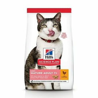 Zooplus 1,5kg Mature Adult 7+ Active Longevity Light Kip Hill’s Science Plan Kattenvoer aanbieding
