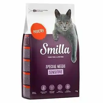 4kg Adult Sensitive Graanvrij Smilla Kattenvoer