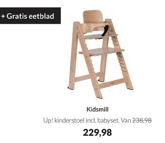 BabyPark Kidsmill Up! kinderstoel aanbieding