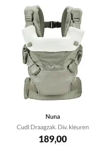 Nuna Cudl Draagzak