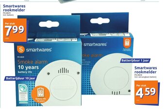 Action Smartwares rookmelder aanbieding
