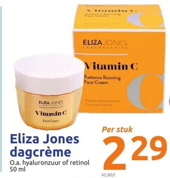 Action Eliza Jones dagcreme aanbieding