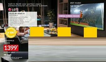 Selexion Lg oled 4k smart tv oledc16la aanbieding