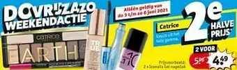 Kruidvat Catrice iconails gel nagellak aanbieding