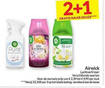 Intermarché Airwick Luchtverfrisser aanbieding