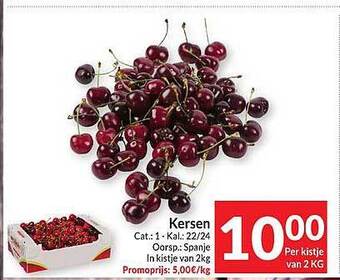 Intermarché Kersen aanbieding