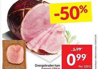 Intermarché Ovengebraden Ham aanbieding