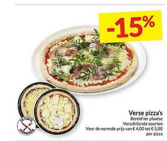 Intermarché Verse Pizza's aanbieding