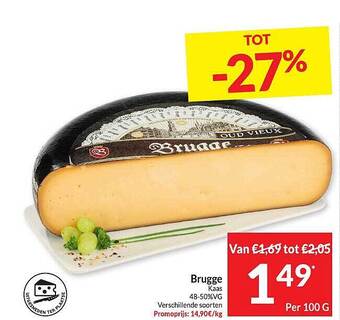 Intermarché Brugge Kaas aanbieding