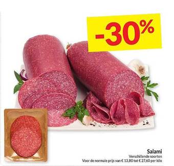 Intermarché Salami aanbieding
