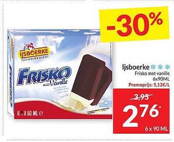 Intermarché Ijsboerke aanbieding