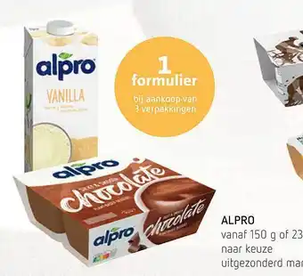 Spar Alpro aanbieding