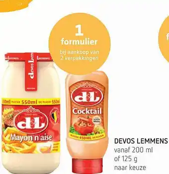 Spar Devos Lemmens aanbieding