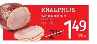 Spar Ovengebakken Ham aanbieding