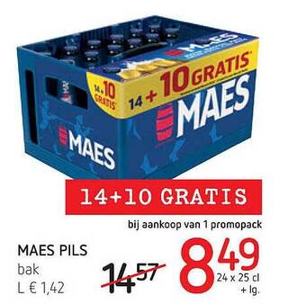 Spar Maes Pils aanbieding