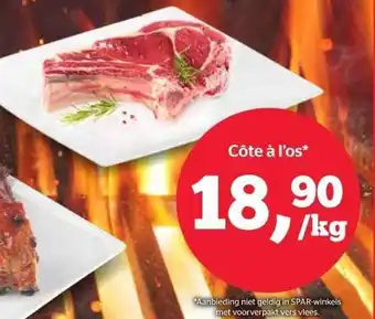 Spar Côte à L'os aanbieding