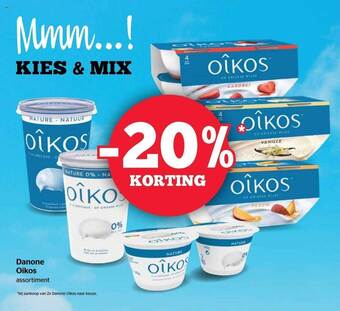 Spar Danone Oikos aanbieding