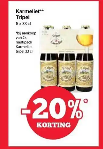 Karmeliet Tripel 6 X 33 Cl