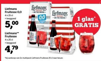 Spar Liefmans Fruitesse aanbieding
