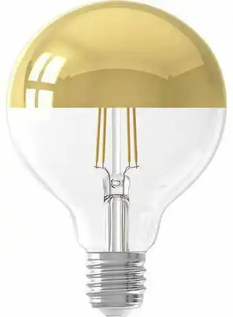 HEMA HEMA LED Lamp 4W - 280 Lm - Globe - Kopspiegel Goud (goud) aanbieding