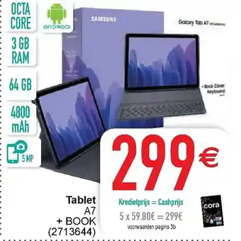 Cora Tablet A7 aanbieding