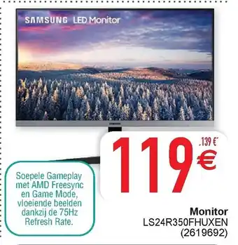 Cora Monitor LS24R350FHUXEN aanbieding