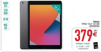 Cora Tablet IPAD 10,2" 32 GB aanbieding