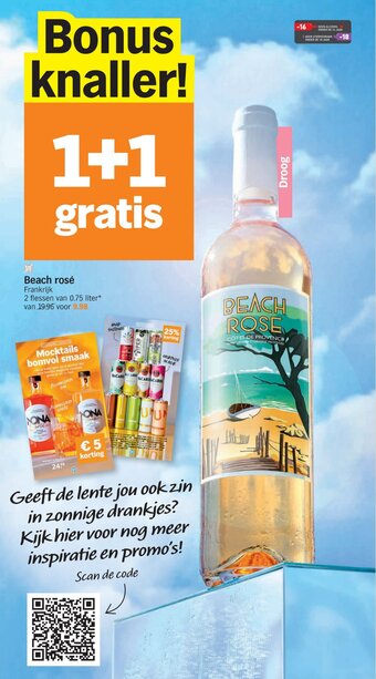 Albert Heijn Beach rose aanbieding