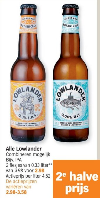 Albert Heijn Alle Lowlander aanbieding