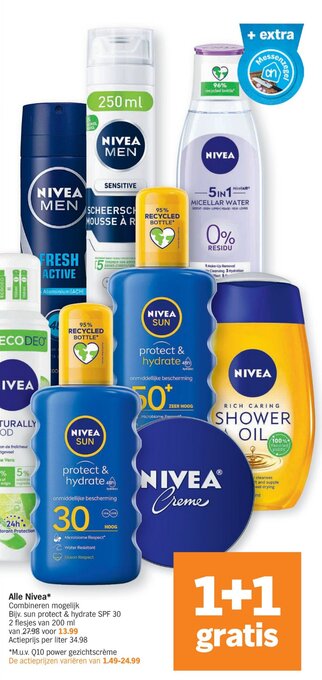 Albert Heijn Alle Nivea aanbieding