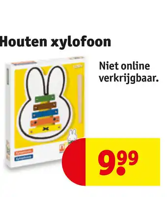 Kruidvat Nijntje Houten xylofoon aanbieding