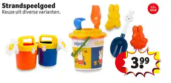 Kruidvat Nijntje Strandspeelgoed aanbieding