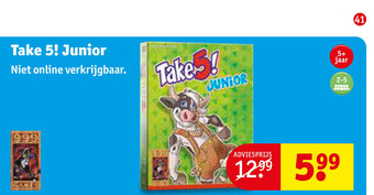 Kruidvat Take 5! Junior aanbieding