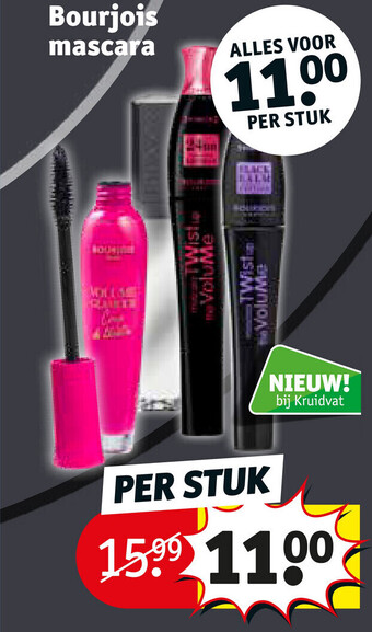Kruidvat Bourjois Mascara aanbieding