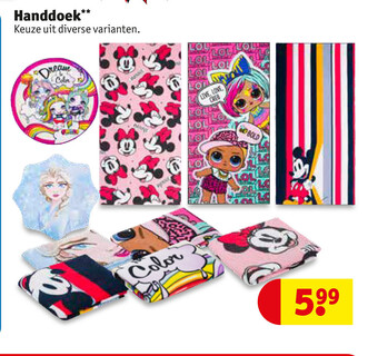 Kruidvat Handdoek aanbieding