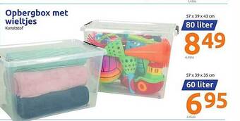 Opbergbox Met Wieltjes