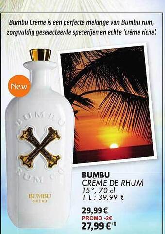 Cora Bumbu Crème De Rhum aanbieding