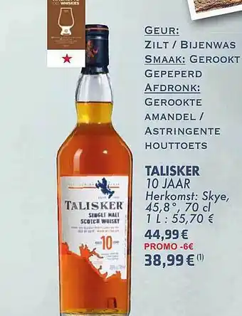 Talisker 10 Jaar Skye