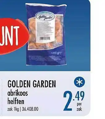 Horeca totaal Golden Garden Abrikoos Helften aanbieding
