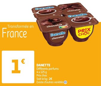 Auchan Danette aanbieding