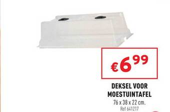 Trafic Deksel Voor Moestuintafel aanbieding