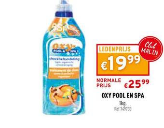 Trafic Oxy Pool En Spa aanbieding