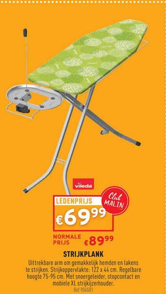 Trafic Strijkplank aanbieding