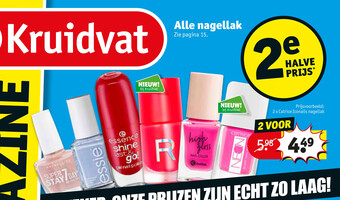 Kruidvat Alle Nagellak aanbieding