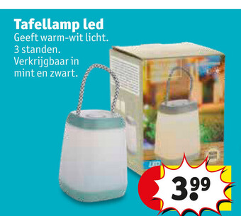 Kruidvat Tafellamp led aanbieding